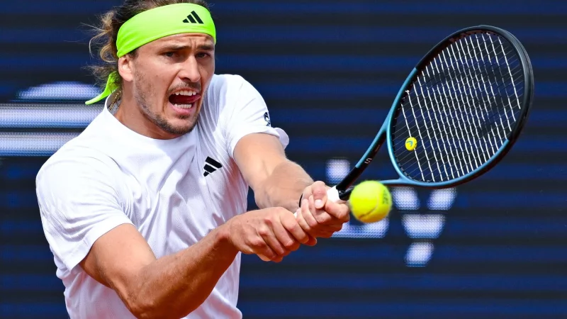 Alexander Zverev hat sein Auftaktspiel in Rom gewonnen. - &copy; Sven Hoppe/dpa