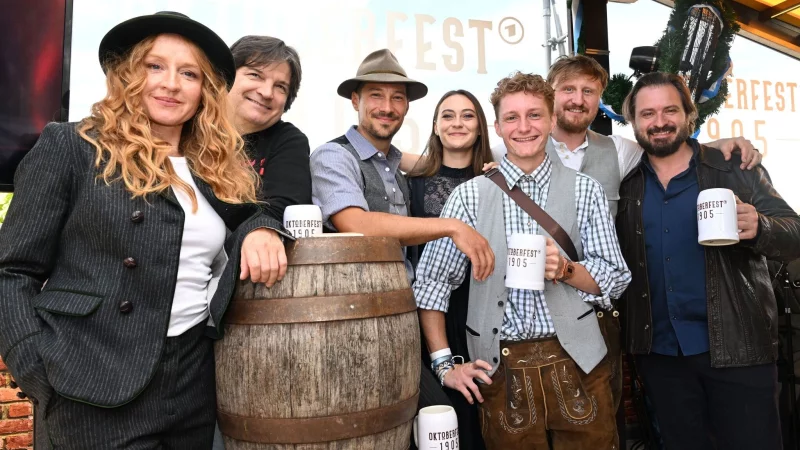 Die Serie &laquo;Oktoberfest 1905&raquo; startet p&uuml;nktlich zum Oktoberfest 2025. - &copy; Felix H&ouml;rhager/dpa
