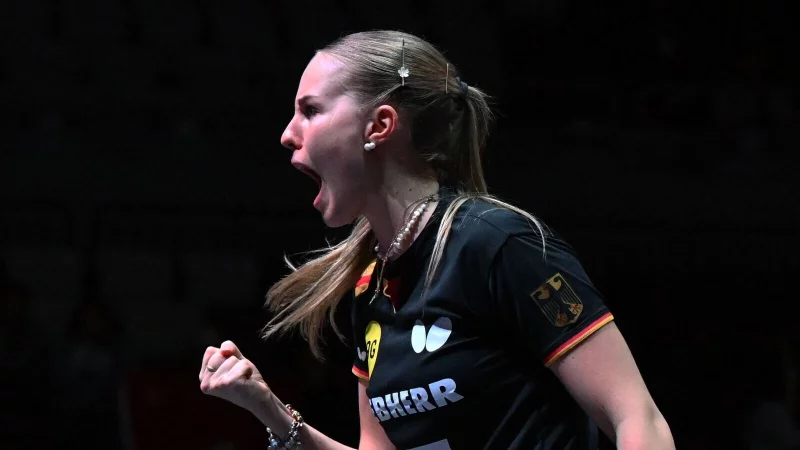 Trotz WM-Aus selbstbewusst: Annett Kaufmann. - © Liu Xu/XinHua/dpa