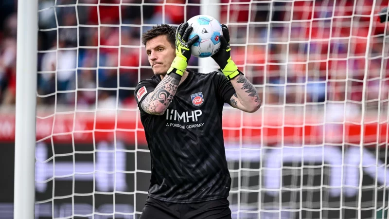 Kevin M&uuml;ller steht bereits seit zehn Jahren in Heidenheim unter Vertrag. - &copy; Harry Langer/dpa