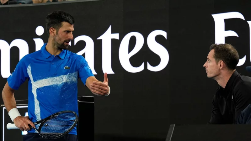 Novak Djokovic und Andy Murray werden nicht mehr zusammenarbeiten. - © Asanka Brendon Ratnayake/AP/dpa