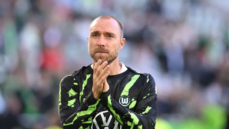 Wolfsburgs neuer Star Christian Eriksen. - &copy; dpa