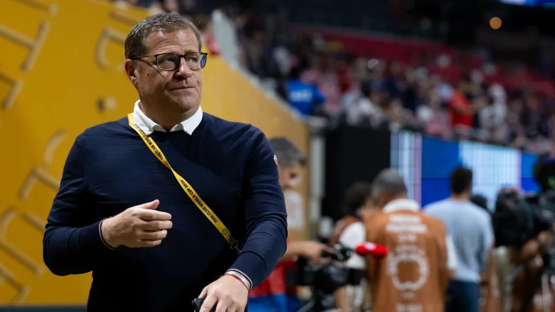 Auf Sportvorstand Max Eberl wartet ein stressiger (Transfer-)Sommer. - © Sven Hoppe/dpa