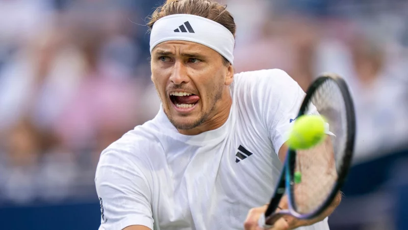 Der Sieg gegen Arnaldi war ein hartes Stück Arbeit für Zverev. - © Frank Gunn/The Canadian Press/AP/dpa