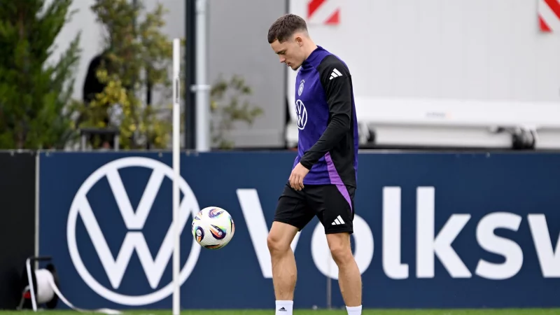 Florian Wirtz soll für die Nationalmannschaft in der WM-Qualifikation Akzente setzen. - © Federico Gambarini/dpa