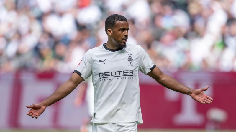 Alassane Plea verl&auml;sst Borussia M&ouml;nchengladbach. - &copy; David Inderlied/dpa