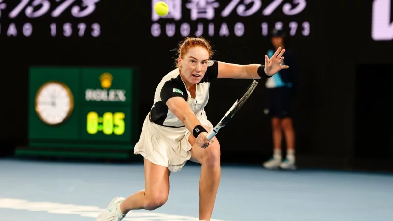 Ella Seidel hat beim Masters in Cincinnati die zweite Runde erreicht. - © Frank Molter/dpa