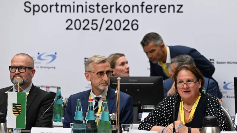 Kommen die Olympischen Spiele nach Deutschland? Die Sportminister erhoffen sich davon Impulse f&uuml;r die Entwicklung des Sports hierzulande. - &copy; Hendrik Schmidt/dpa