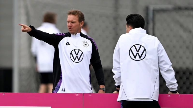 Julian Nagelsmann bereitet das DFB-Team auf die WM-Quali vor. - © Federico Gambarini/dpa