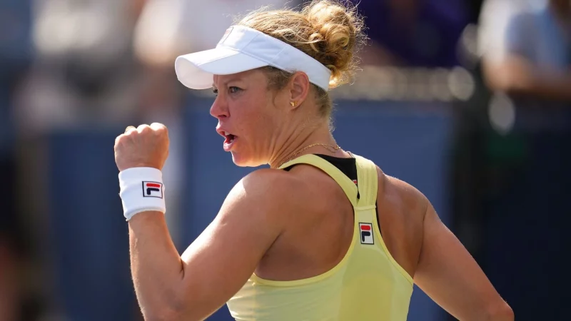 Laura Siegemund hat auch ihre zweite Aufgabe bei den US Open gelöst. - © Kirsty Wigglesworth/AP/dpa