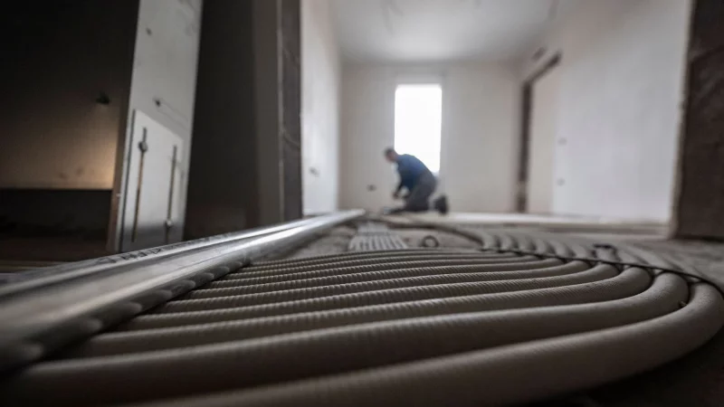 Je mehr Technik im Haus verbaut werden soll, umso mehr Kabel sind nötig: Leerrohre können nachträgliche Installationen erleichtern. - © Marijan Murat/dpa/dpa-tmn