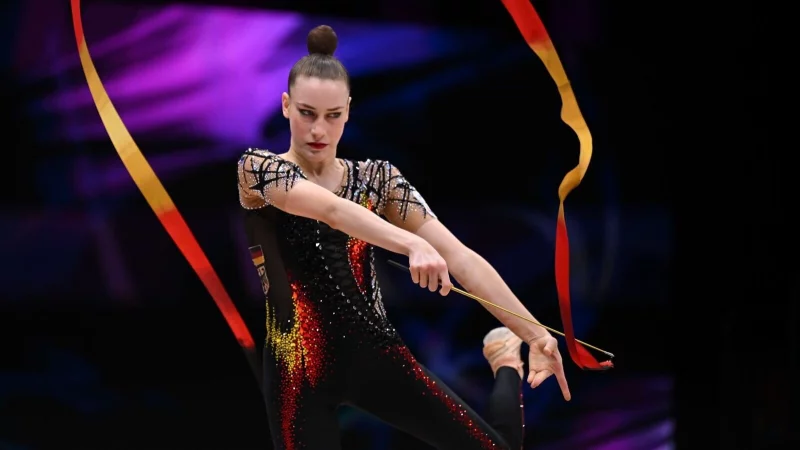 Ausdrucksstarke Darbietung: Darja Varfolomeev. - © Filippo Tomasi/Ipa Sport / Ipa-A/LiveMedia-IPA/ZUMA Press Wire/dpa