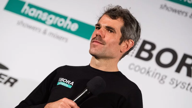 Ralph Denk, der Chef des Radsportteams Red Bull - &copy; Matthias Balk/dpa