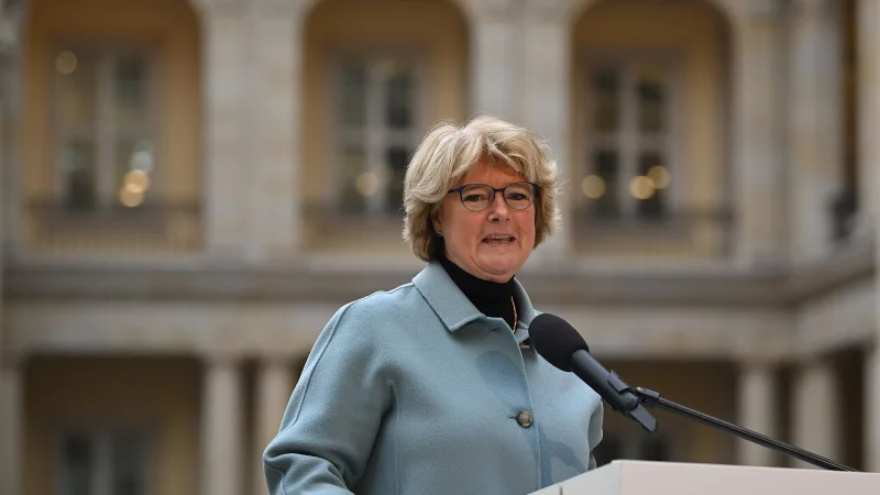 Monika Gr&uuml;tters war von 2013 bis 2021 Kulturstaatsministerin. (Archivbild) - &copy; Britta Pedersen/dpa-Zentralbild/dpa