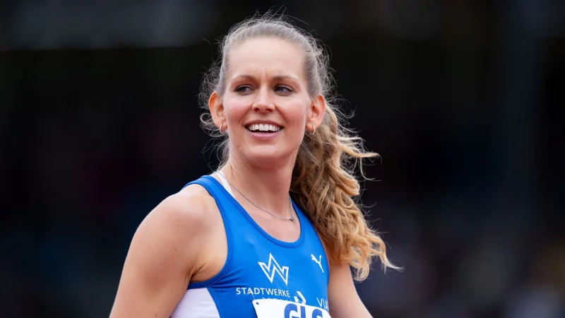 Christina Honsel sorgte beim Diamond-League-Meeting in Lausanne f&uuml;r eine Premiere in ihrer Karriere. - &copy; Sven Hoppe/dpa