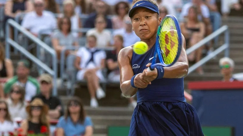 Osaka begann gut und verlor dann den Zugriff auf das Finale gegeb Mboko. - © Christinne Muschi/Canadian Press via ZUMA Press/dpa