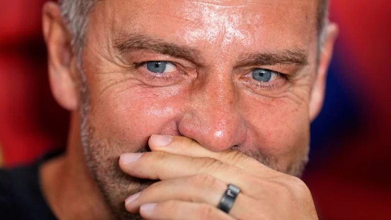 Aufatmen bei Flick nach der UEFA-Entscheidung. (Archivbild) - &copy; Manu Fernandez/AP/dpa