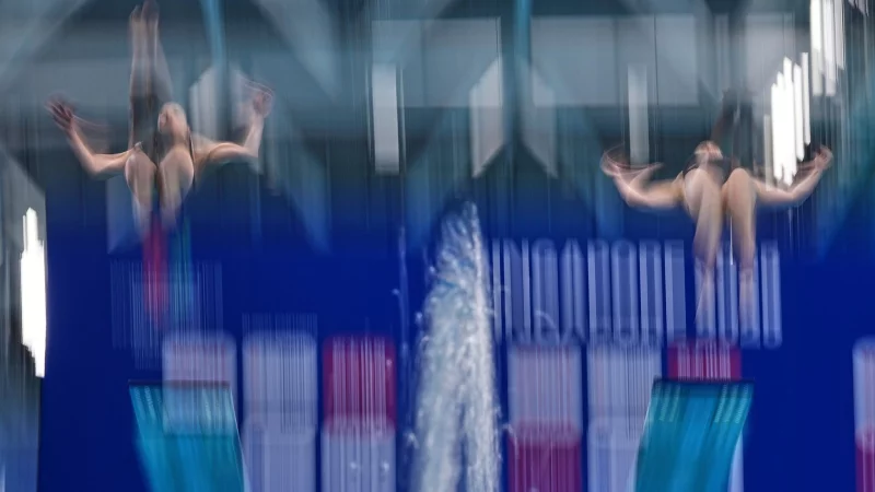 Jette M&uuml;ller und Lena Hentschel haben die Medaillen bei der WM verpasst. - &copy; Ng Han Guan/AP/dpa