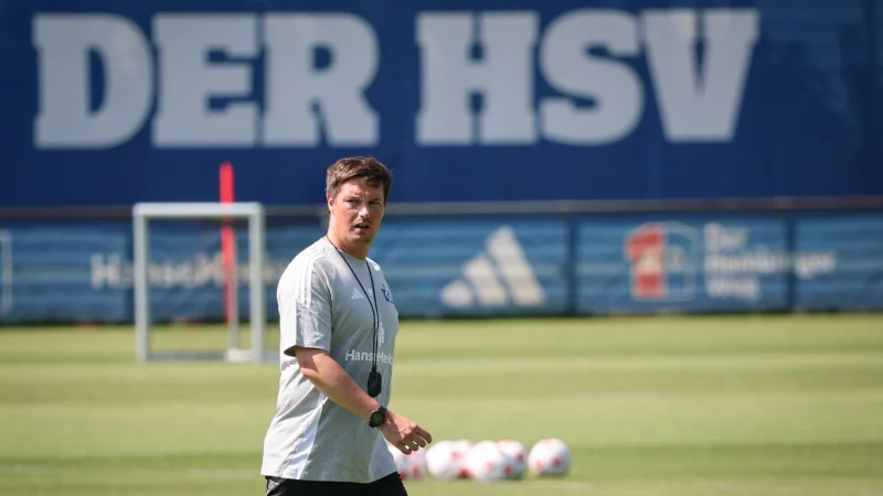 HSV-Trainer Polzin kann zufrieden sein. - &copy; Christian Charisius/dpa