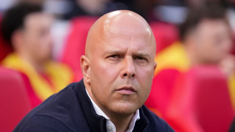 Für Arne Slot war Diogo Jota nicht nur ein toller Spieler, sondern vor allem ein außergewöhnlicher Mensch. - © Jon Super/AP/dpa