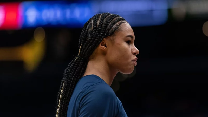 Stand nach 20 Tagen Verletzungspause wieder auf dem Feld in der WNBA: Satou Sabally. - &copy; Maximilian Haupt/dpa