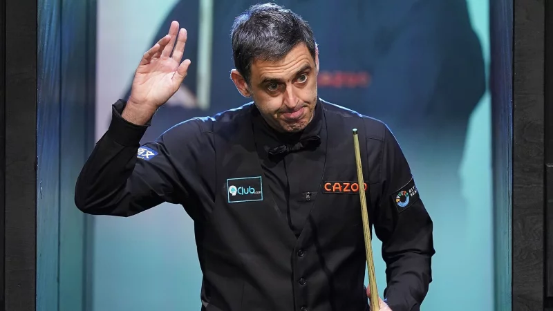 Ronnie O\\\'Sullivan verabschiedet sich im WM-Halbfinale aus Sheffield. - &copy; Martin Rickett/PA Wire/dpa