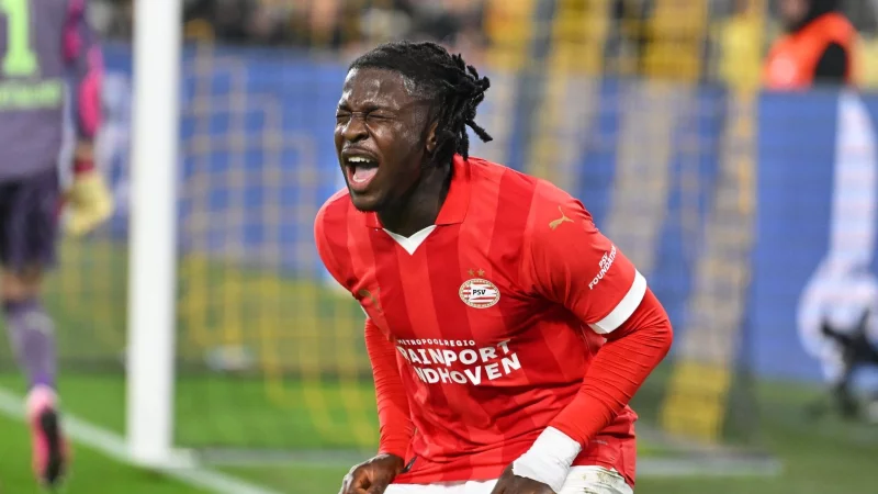 Wird k&uuml;nftig in der Bundesliga st&uuml;rmen: Johan Bakayoko. - &copy; Bernd Thissen/dpa