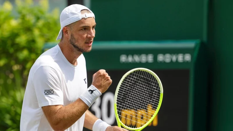 Jan-Lennard Struff darf jubeln - &copy; Frank Molter/dpa