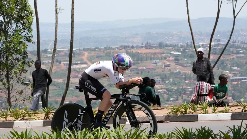 Die Radsportlerin Antonia Niedermaier. (Archiv) - &copy; Jerome Delay/AP/dpa