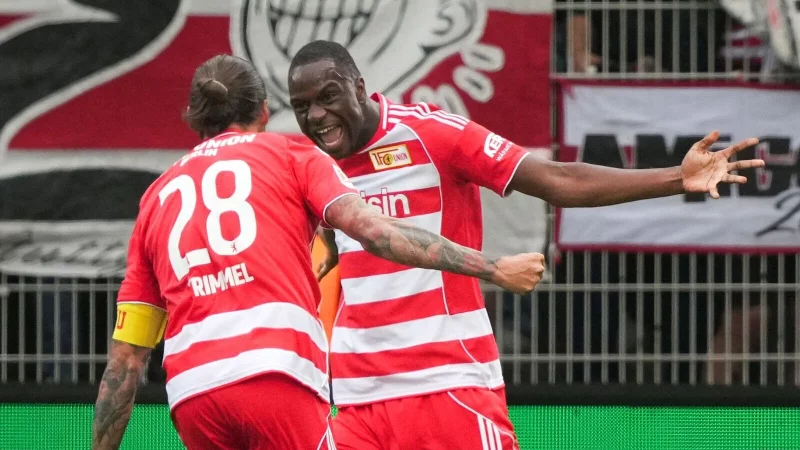 Ilyas Ansah erwischte einen perfekten Saisonstart für Union Berlin. - © Soeren Stache/dpa