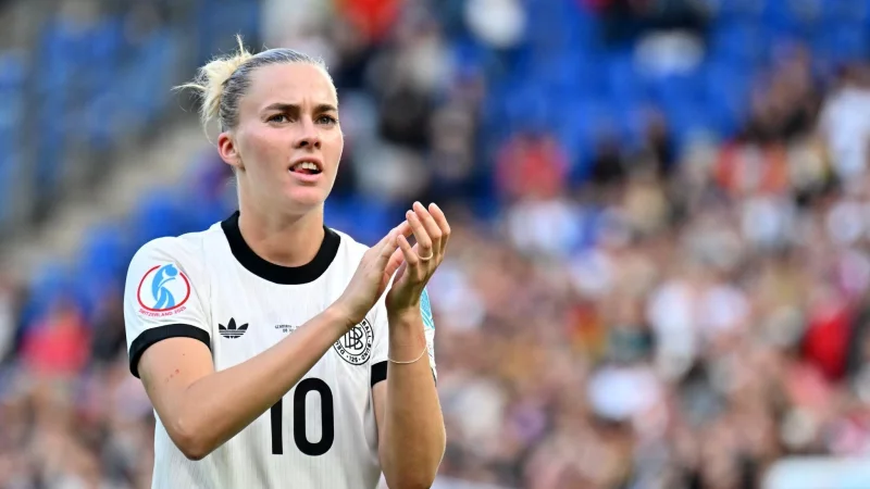 Laura Freigang sorgte mit einem Video ohne Absicht f&uuml;r Aufsehen (Archivbild) - &copy; Sebastian Christoph Gollnow/dpa