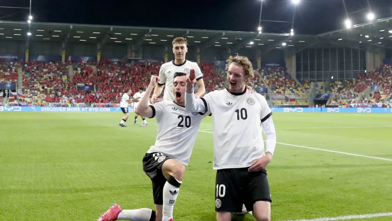 Zwei Spiele, zwei Siege: Deutschland steht im Viertelfinale. - © Branislav Racko/dpa