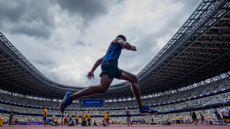 Bis zum Sonntag in einer Woche wird in Tokio um Medaillen gek&auml;mpft. - &copy; Michael Kappeler/dpa