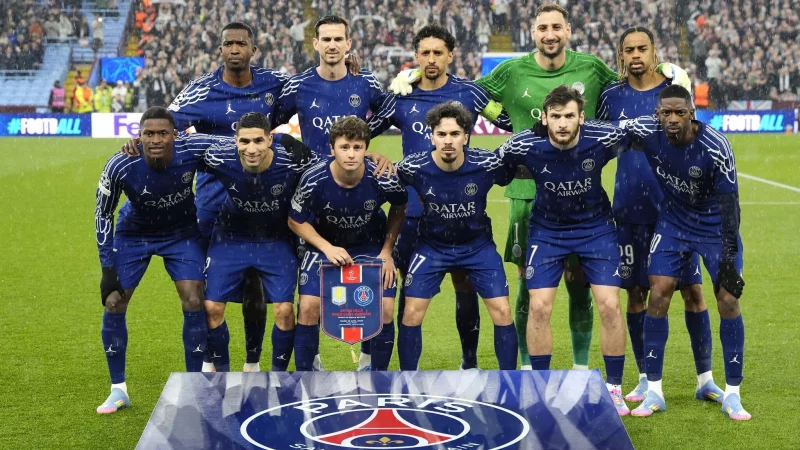 Das PSG-Team ist in der Champions League für den großen Coup bereit - © Nick Potts/PA Wire/dpa