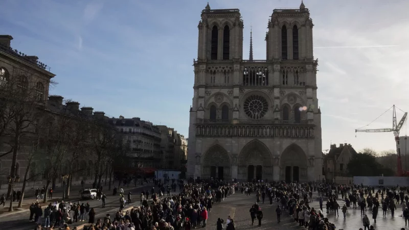 Die Notre-Dame ist bald digital zu erleben (Archivbild). - &copy; Thibault Camus/AP/dpa