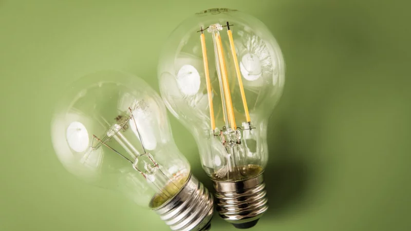 Alte Gl&uuml;hbirnen kosten viel Strom: Moderne LED-Lampen sparen bis zu 90 Prozent Energie. - &copy; Christin Klose/dpa-tmn