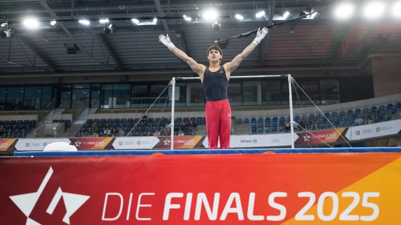 Erst Europameister, nun deutscher Meister: Timo Eder. - © Sebastian Kahnert/dpa