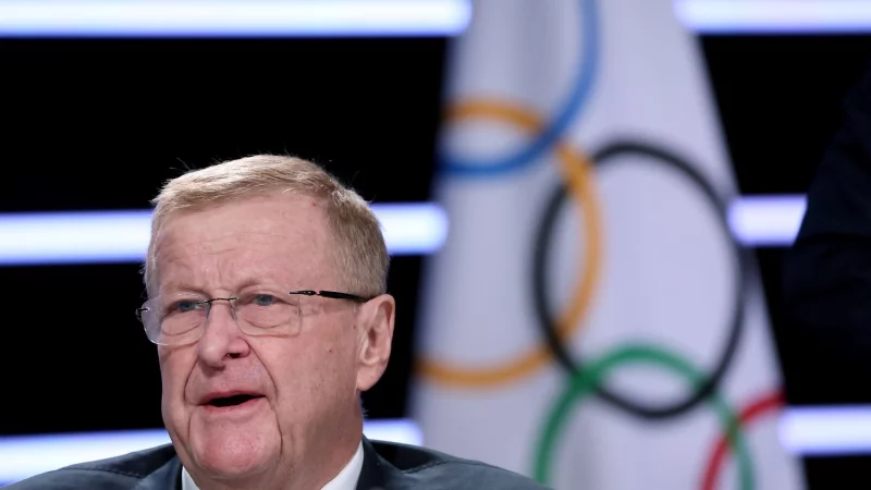 Tritt als Cas-Präsident zurück: John Coates (Archivbild) - © Denis Balibouse/KEYSTONE REUTERS POOL/dpa