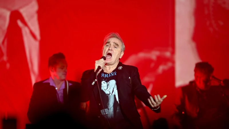 Morrissey will laut einem Instagram-Post alle seine Rechte an den Smiths und deren Musik verkaufen. (Archivbild) - © Robin Burns/ZUMA Press Wire/dpa