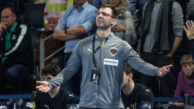 Jaron Siewert beklagt seinen Rauswurf beim deutschen Meister F&uuml;chse Berlin. - &copy; Andreas Gora/dpa