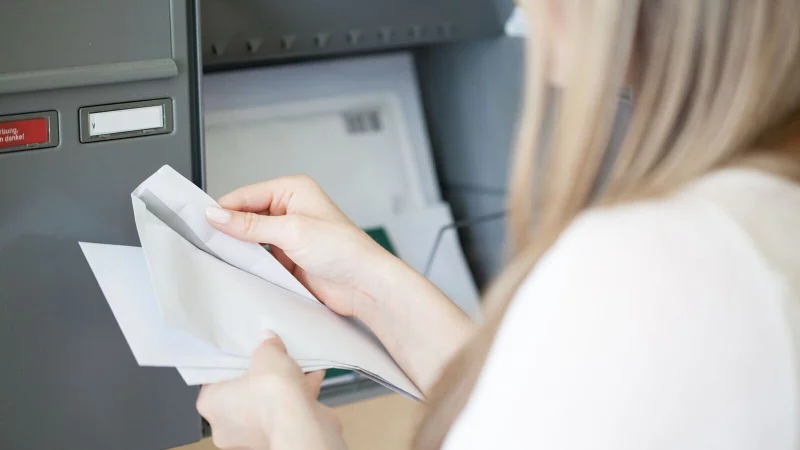 B&ouml;se &Uuml;berraschung nach dem Urlaub: Ein Brief mit einem Bu&szlig;geldbescheid aus dem Ausland. - &copy; Christin Klose/dpa-tmn