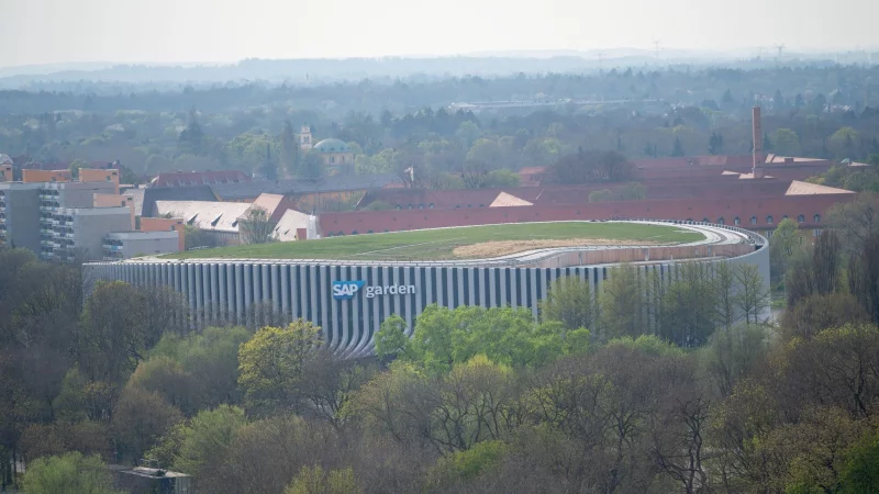 Keine EM-Spiele 2029 im SAP Garden. - &copy; Leonie Asendorpf/dpa