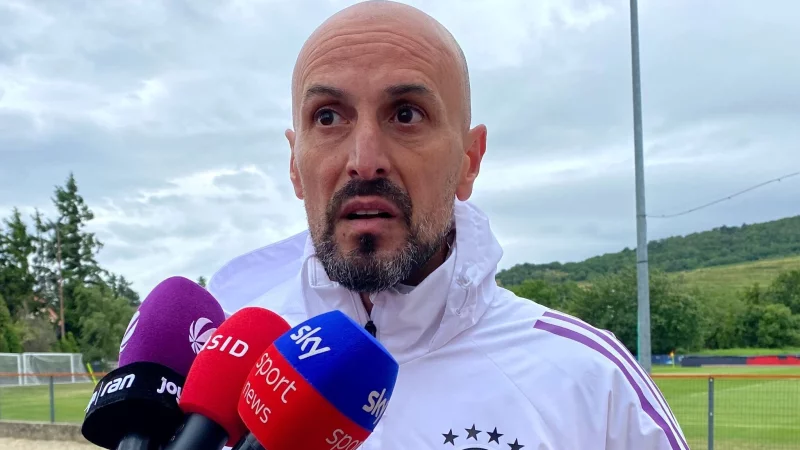 Lobt die Bedingungen vor Ort: Antonio Di Salvo am guten Trainingsplatz. - &copy; Christian Kunz/dpa