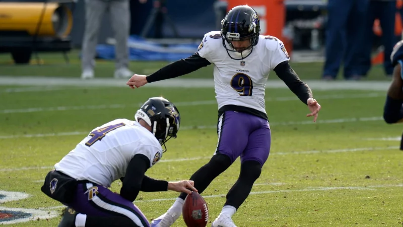 Justin Tucker ist zuk&uuml;nftig nicht mehr f&uuml;r die Baltimore Ravens aktiv. - &copy; Mark Zaleski/AP/dpa