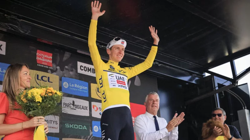 Pogacar ist in Tour-Form. - © Stefano Cavasino/LiveMedia-IPA/ZUMA Press Wire/dpa