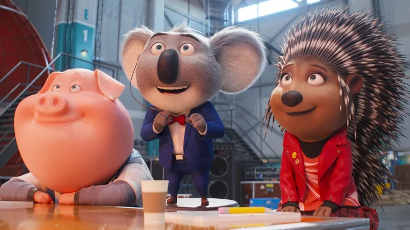 Tierisch aufgeregt: Buster Moon und seine Freunde. - &copy; Universal Pictures/RTL/dpa