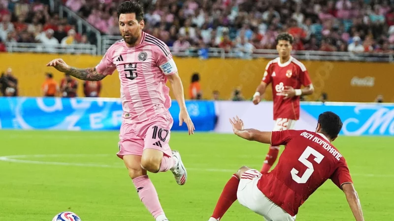 Superstar Lionel Messi und Inter Miami vergaben in der zweiten Hälfte zahlreiche Möglichkeiten. - © Lynne Sladky/AP/dpa