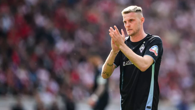 Marvin Ducksch steht vor einem Wechsel nach England. - &copy; Tom Weller/dpa