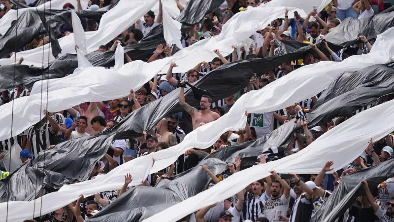 Botafogo-Fans bei der Club-WM. - © Matt Rourke/AP/dpa