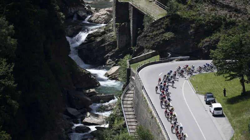 Die Veranstalter wollen die Tour de Suisse sicherer machen - © Gian Ehrenzeller/KEYSTONE/dpa
